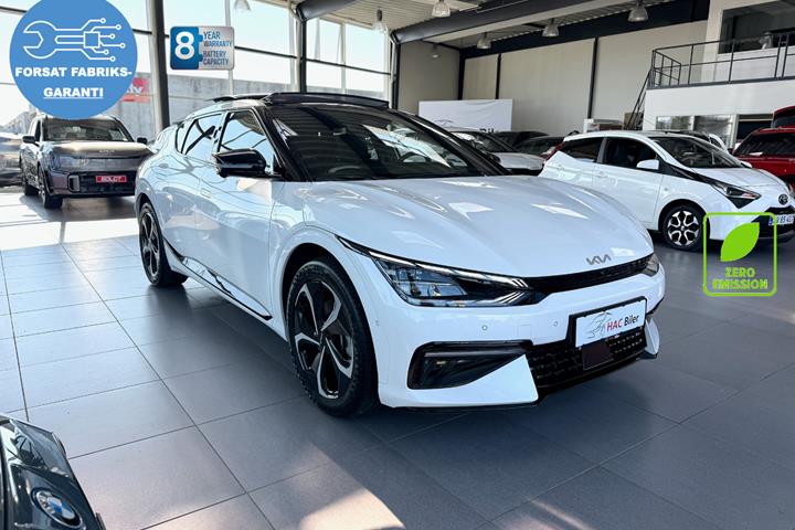Hvid Kia EV6 fra 2024