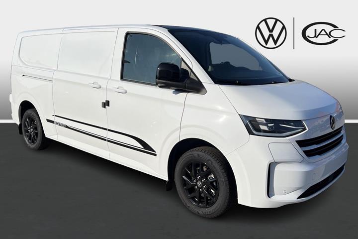 Hvid VW e-Transporter fra 2026