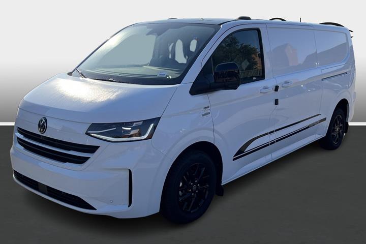 Hvid VW e-Transporter fra 2026