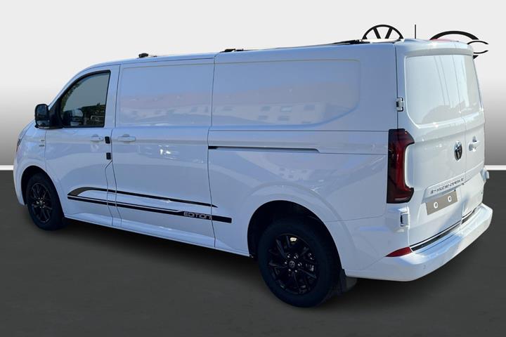 Hvid VW e-Transporter fra 2026