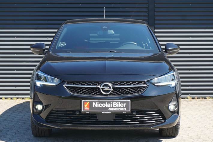 Sort Opel Corsa-e fra 2021