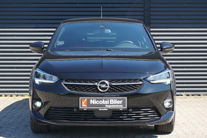 Sort Opel Corsa-e fra 2021