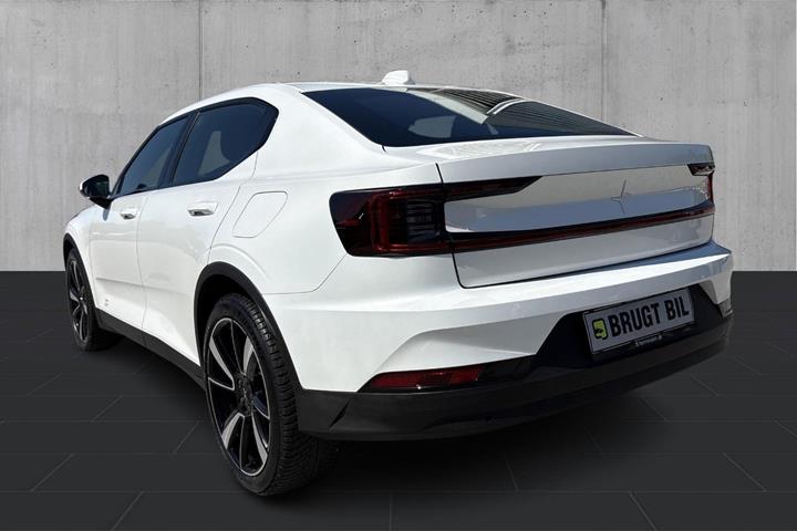 Hvid Polestar 2 fra 2023