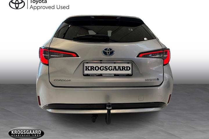 Sølv Toyota Corolla fra 2020