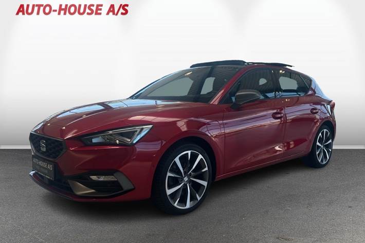 Rød Seat Leon fra 2021