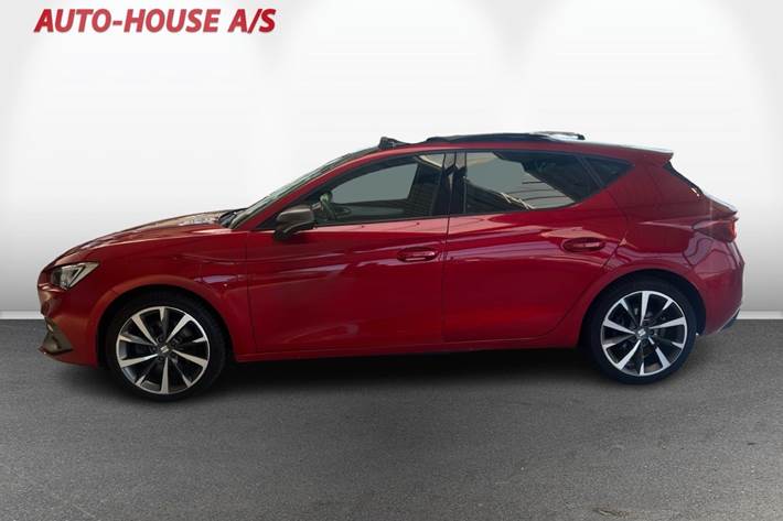 Rød Seat Leon fra 2021
