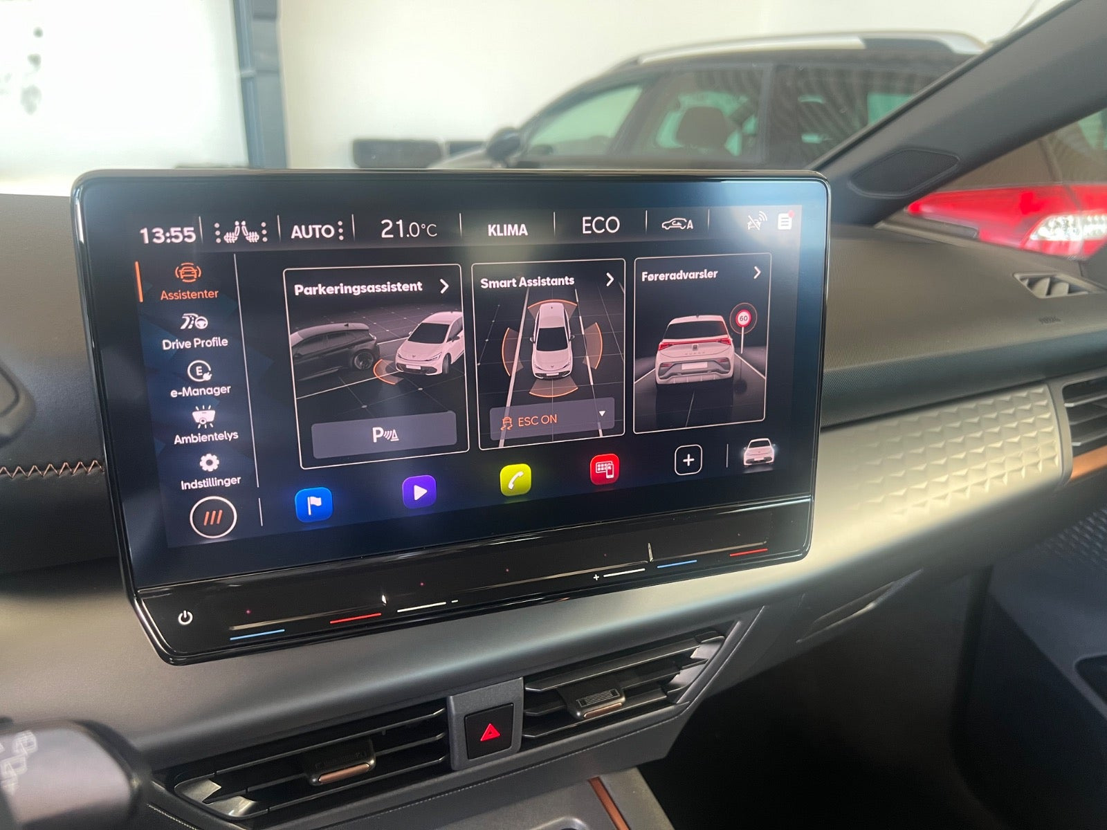 Grå Cupra Born fra 2024