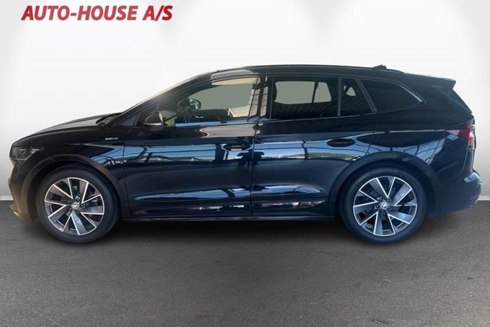 Sort Skoda Enyaq fra 2023