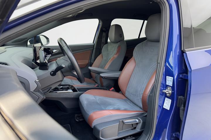 Blå VW ID.4 fra 2021