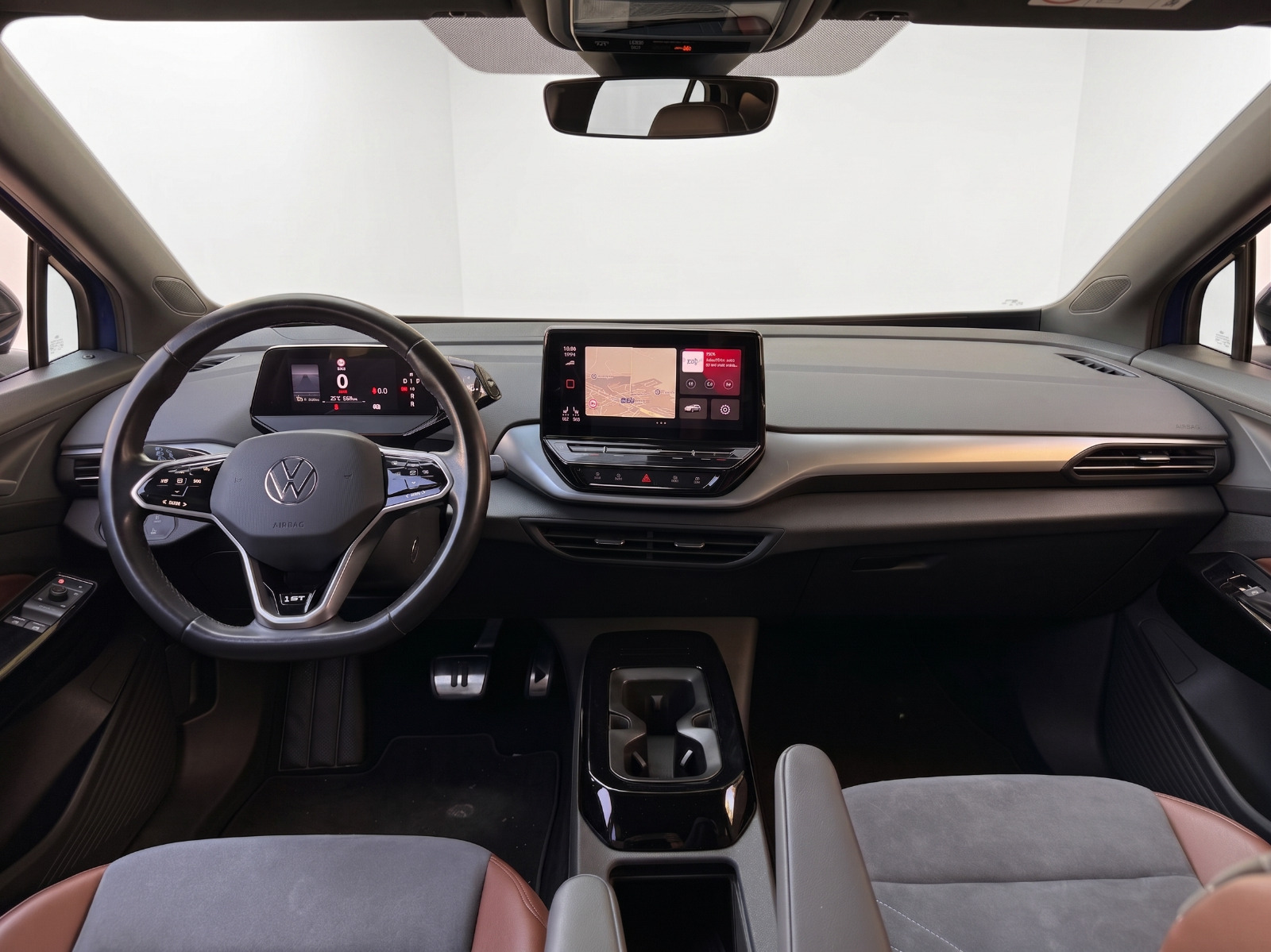 Blå VW ID.4 fra 2021