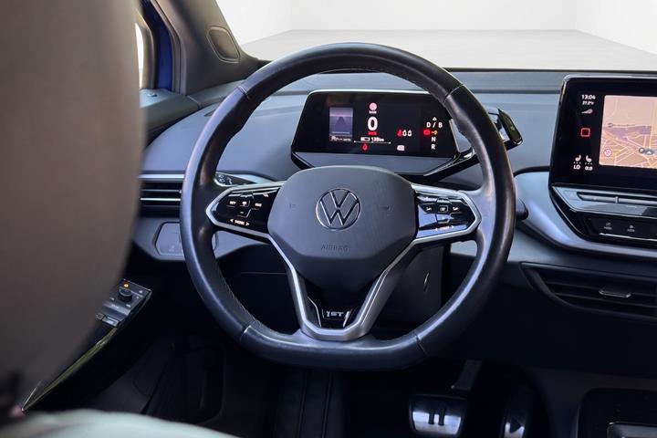 Blå VW ID.4 fra 2021