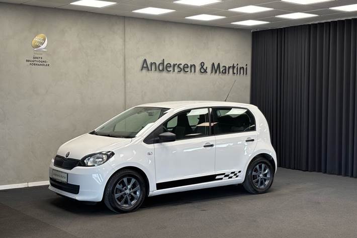 Hvid Skoda Citigo fra 2013