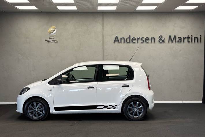 Hvid Skoda Citigo fra 2013