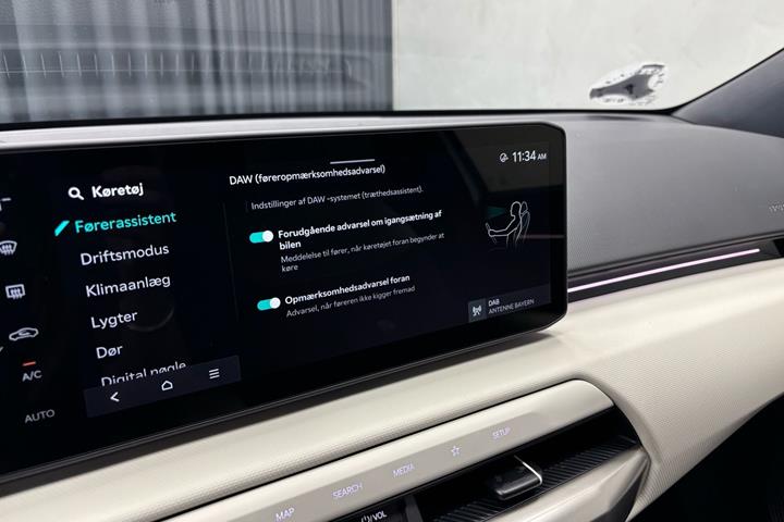 Hvid Kia EV4 fra 2026