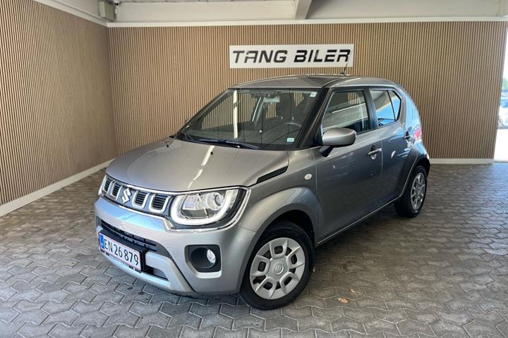 Sølv Suzuki Ignis fra 2021 set udefra