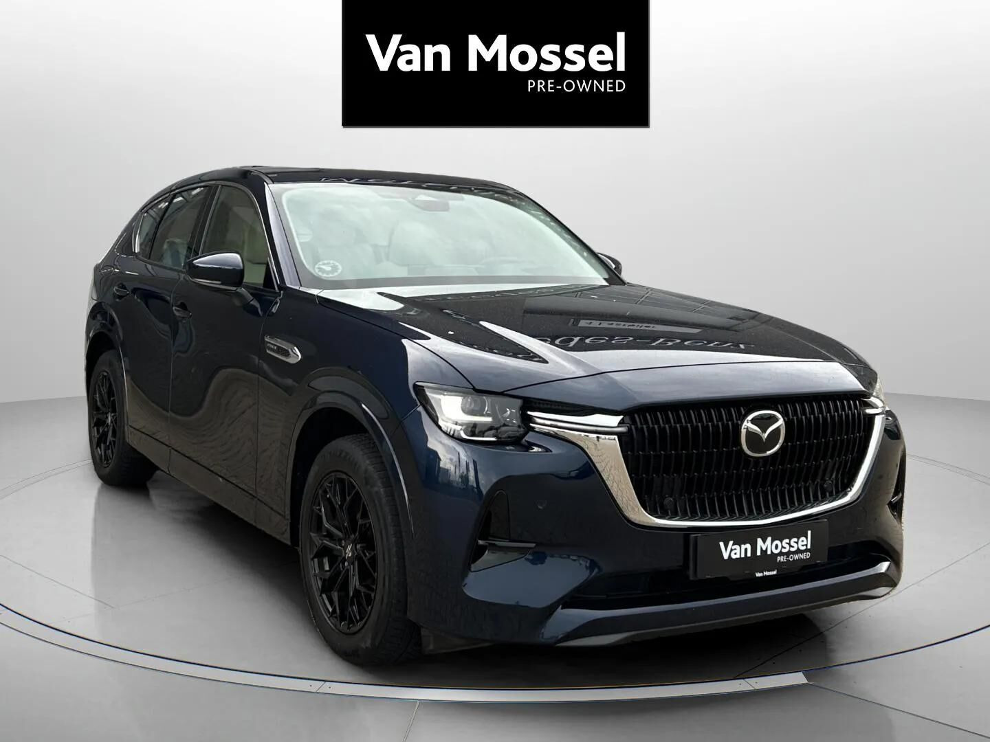 Blå Mazda CX-60 fra 2022