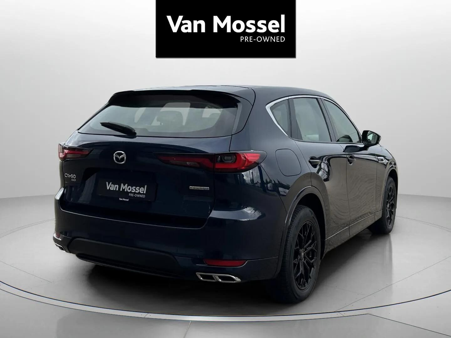 Blå Mazda CX-60 fra 2022