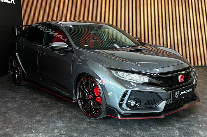 Grå Honda Civic fra 2017