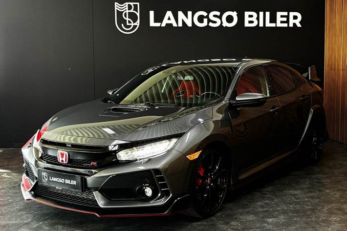 Grå Honda Civic fra 2017