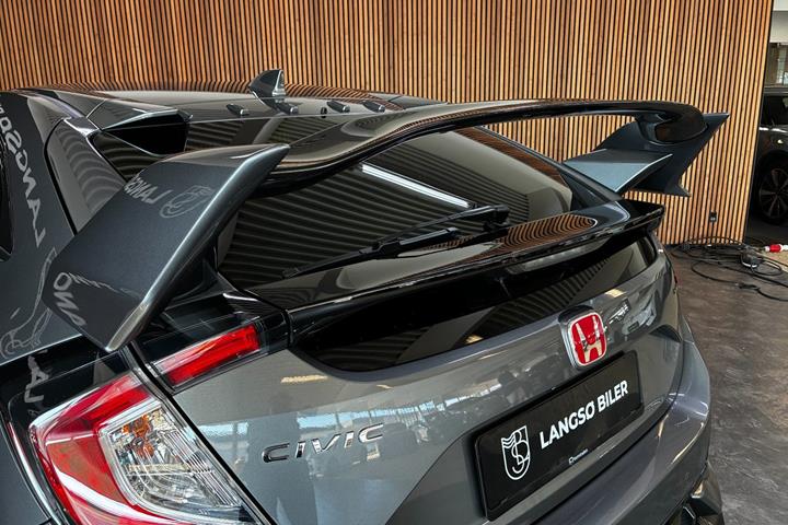 Grå Honda Civic fra 2017