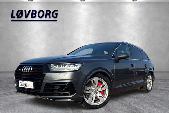 Grå Audi SQ7 fra 2016