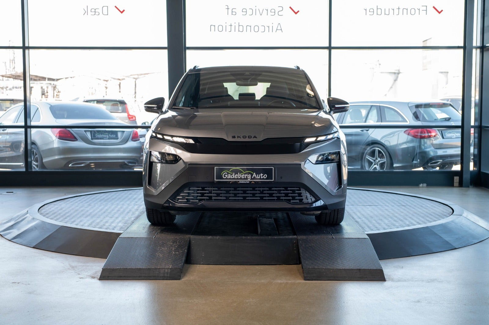 Grå Skoda Elroq fra 2025
