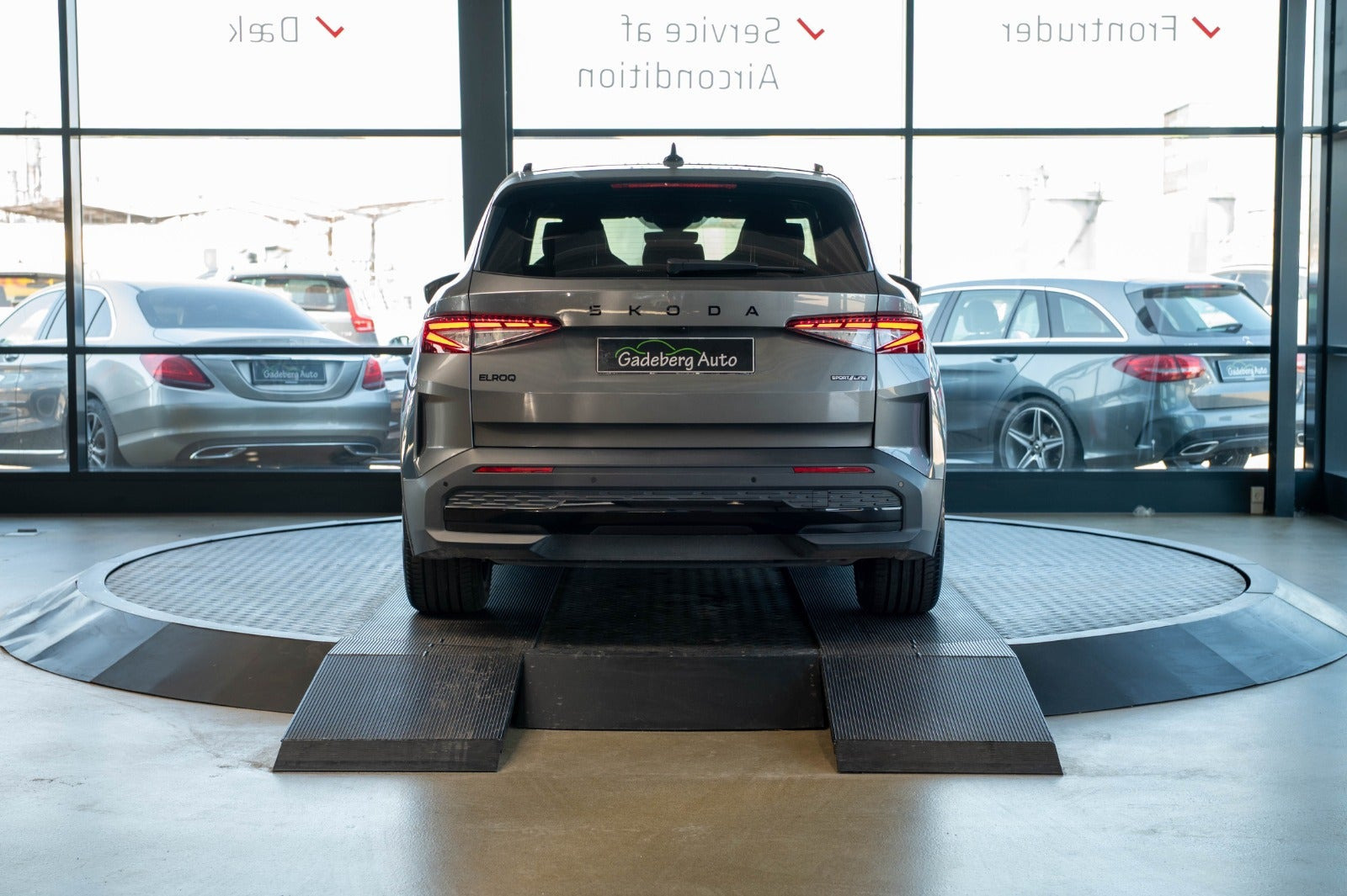 Grå Skoda Elroq fra 2025