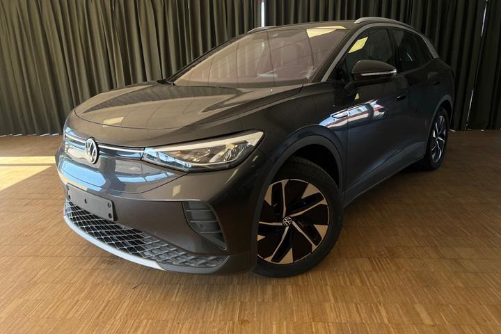 Grøn VW ID.4 fra 2022 set udefra