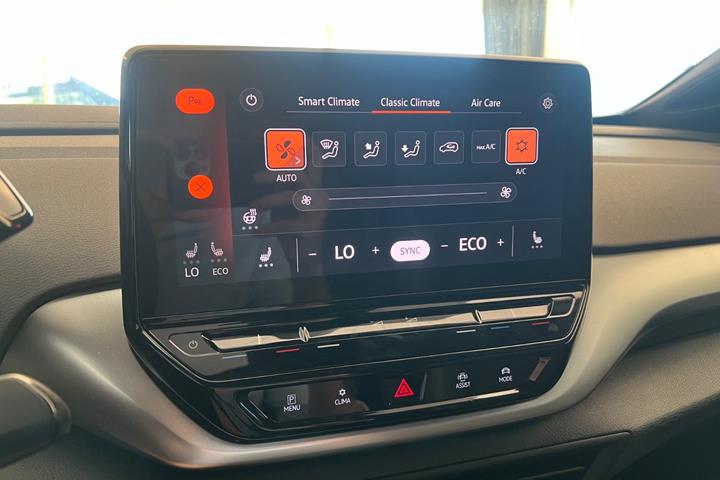 Grøn VW ID.4 fra 2022