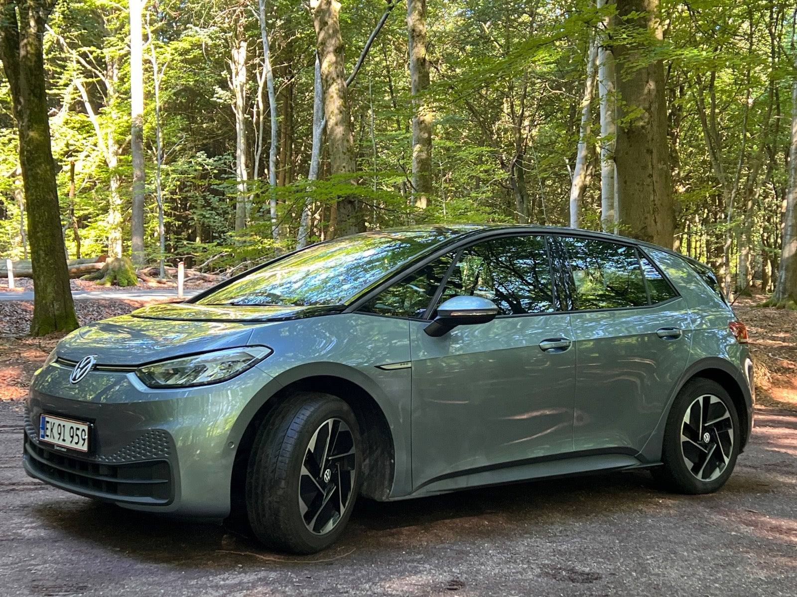 Blå VW ID.3 fra 2022