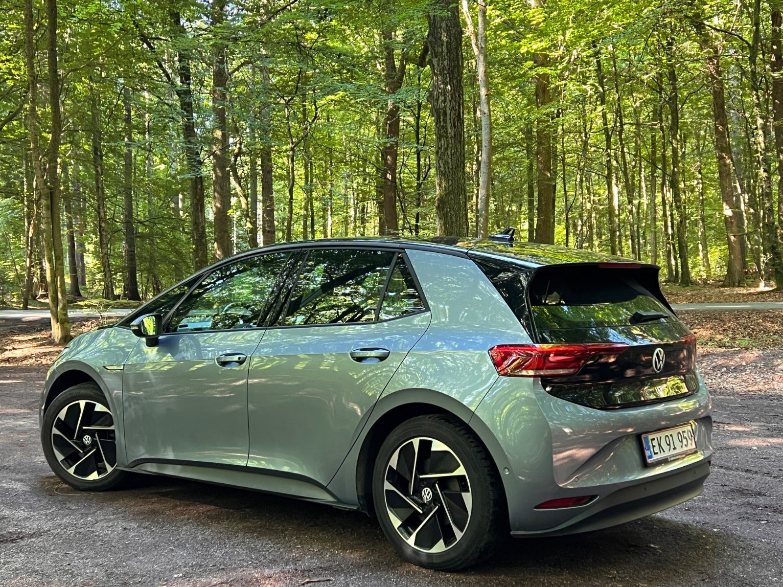 Blå VW ID.3 fra 2022