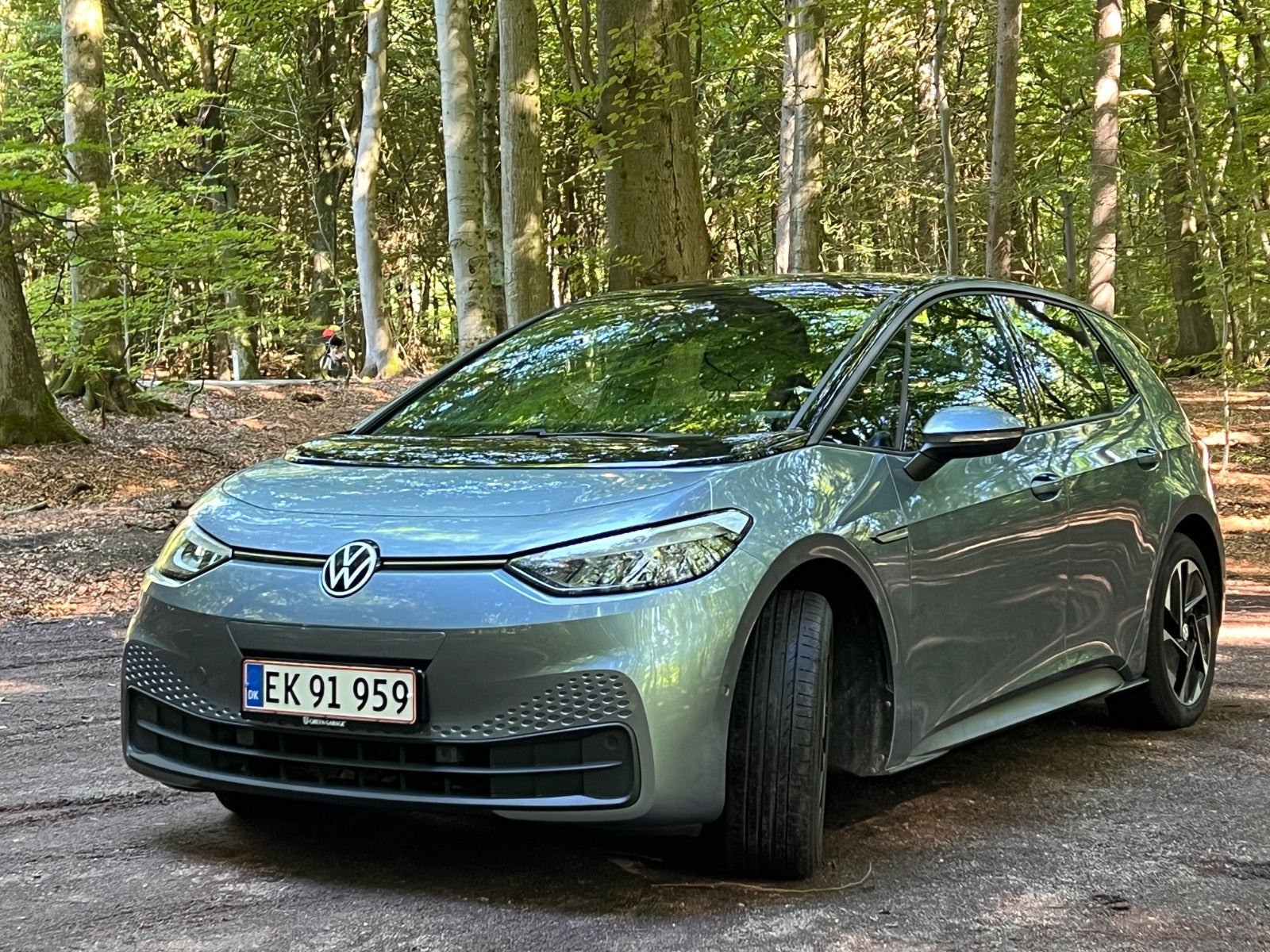 Blå VW ID.3 fra 2022