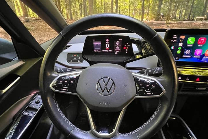 Blå VW ID.3 fra 2022