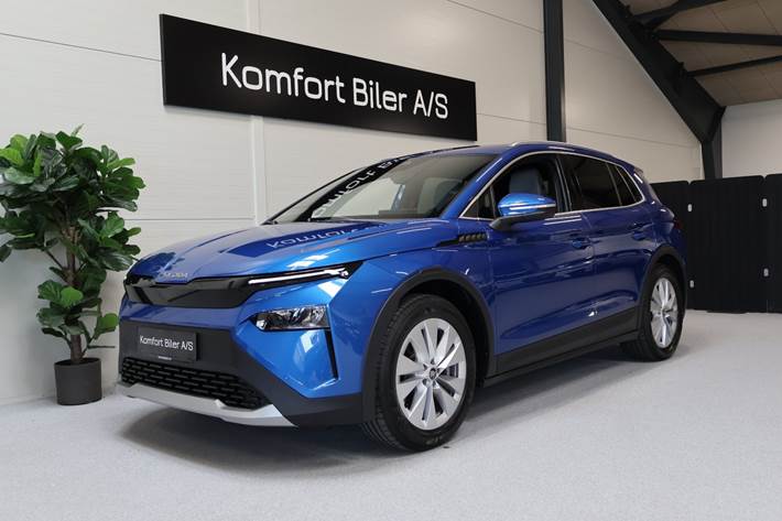 Blå Skoda Elroq fra 2025