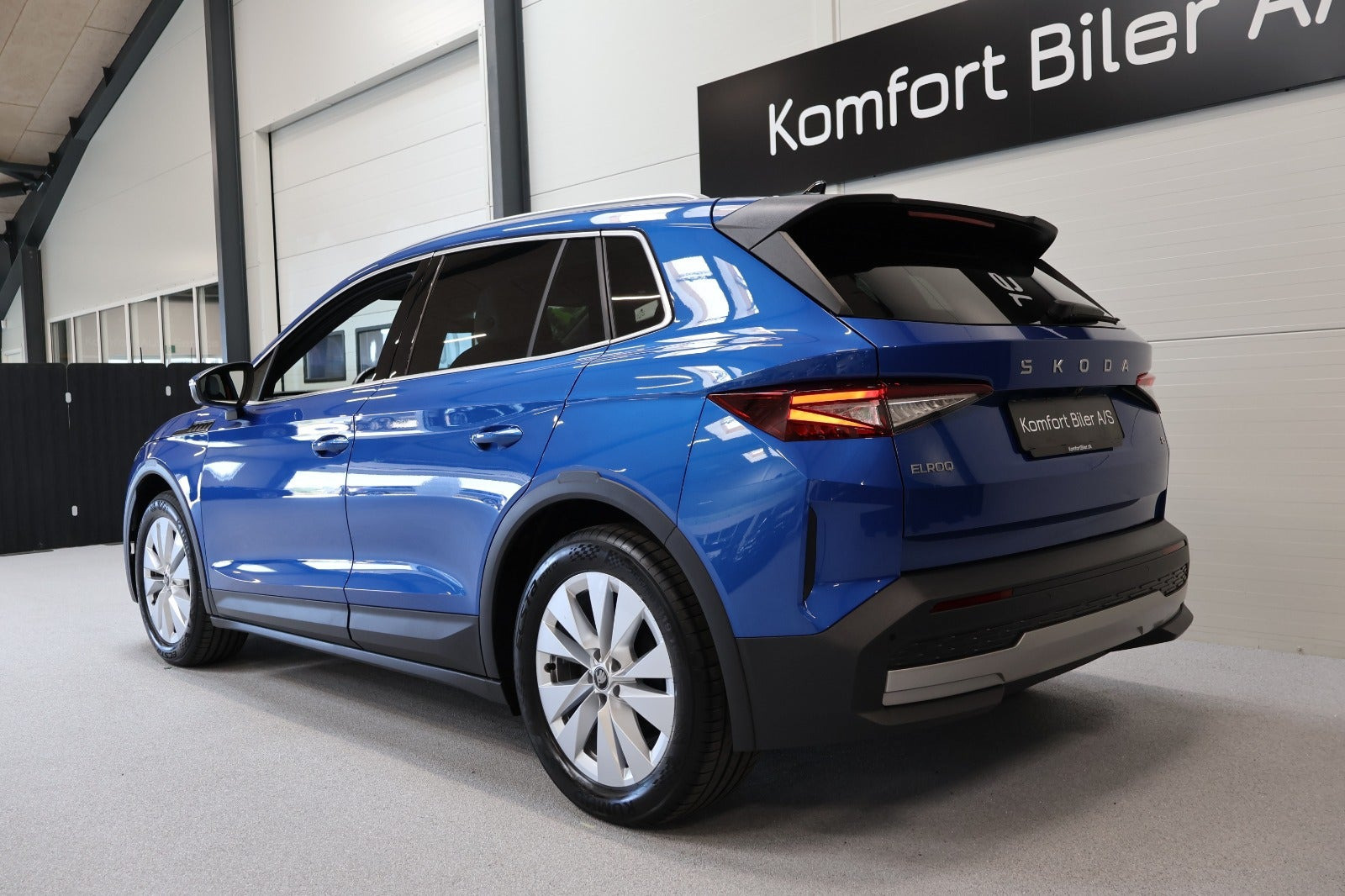 Blå Skoda Elroq fra 2025