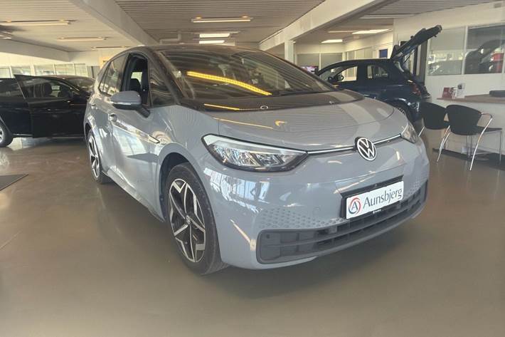 Grå VW ID.3 fra 2023