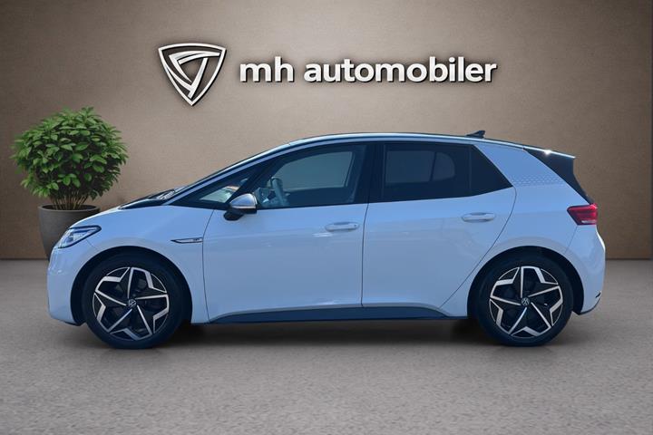 Hvid VW ID.3 fra 2020