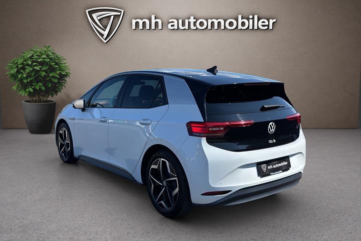 Hvid VW ID.3 fra 2020