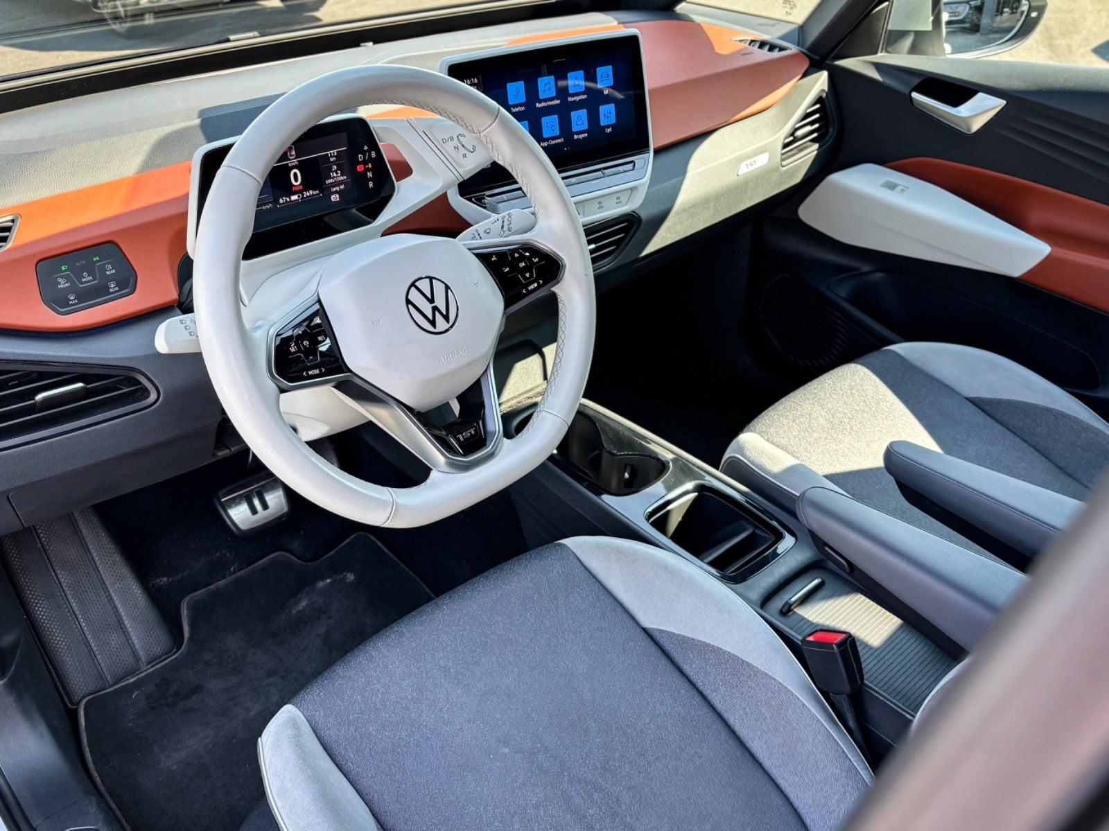 Hvid VW ID.3 fra 2020