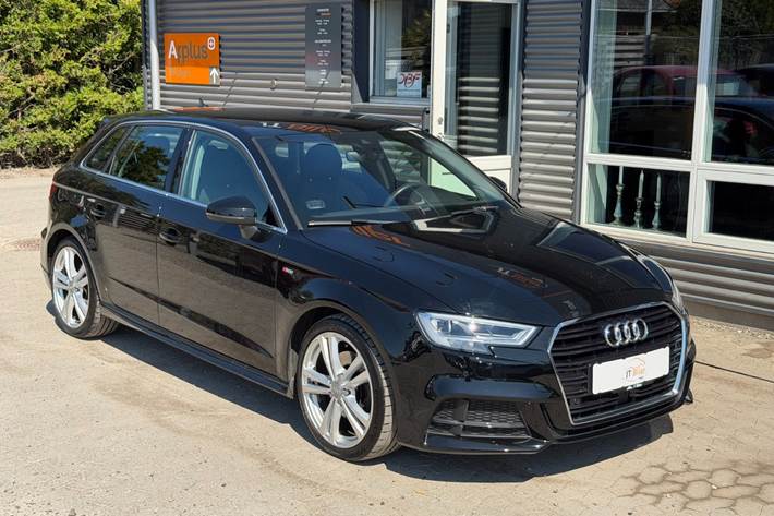 Sort Audi A3 fra 2020