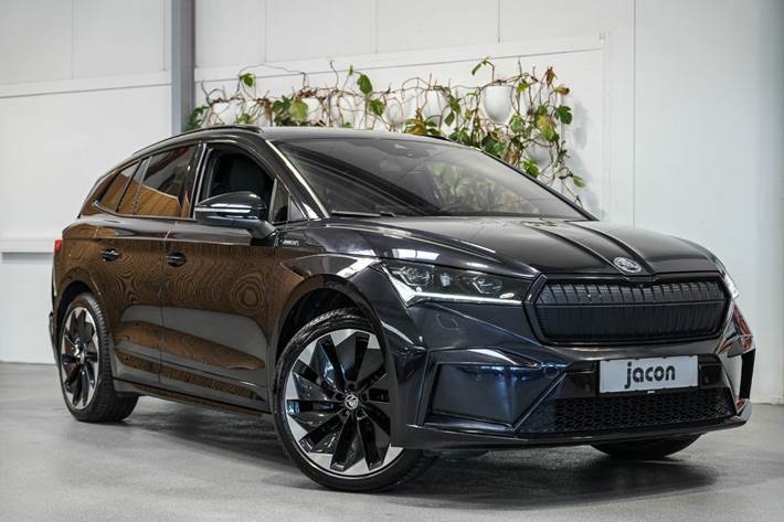 Sort Skoda Enyaq fra 2022