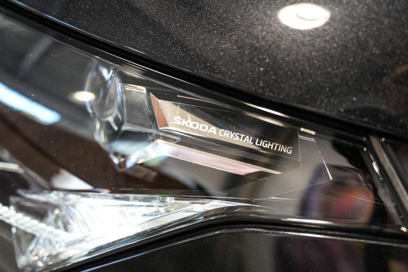 Sort Skoda Enyaq fra 2022