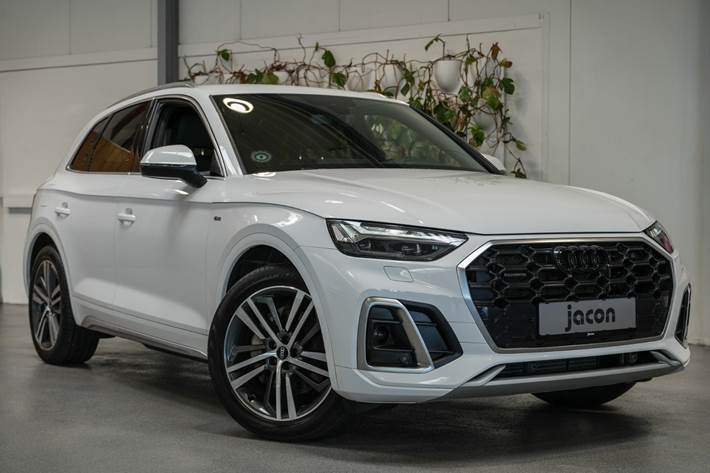 Hvid Audi Q5 fra 2021