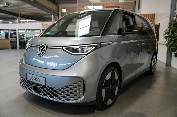 Grå VW ID.Buzz fra 2023