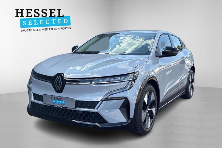 Grå Renault Megane E-Tech fra 2023 set udefra