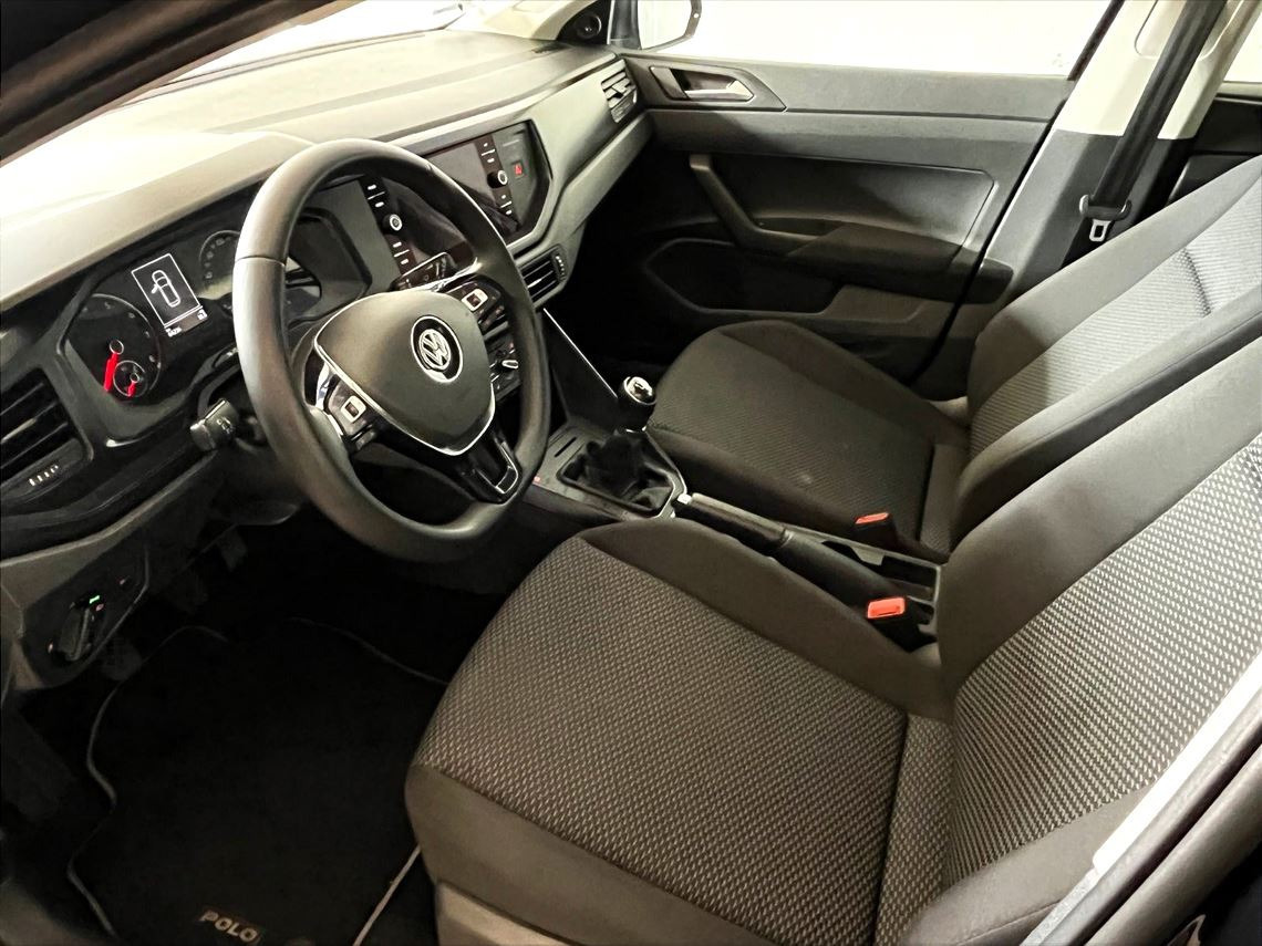 Sort VW Polo fra 2019