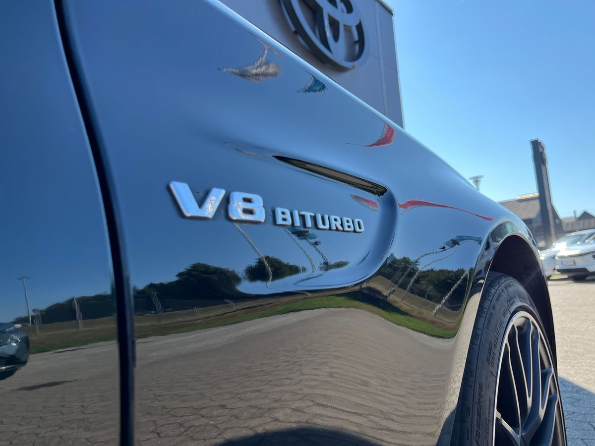 Sort Mercedes C63 AMG S fra 2017