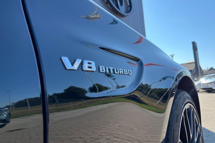 Sort Mercedes C63 AMG S fra 2017