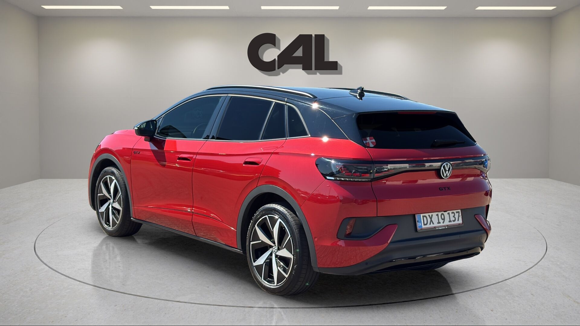 Rød VW ID.4 fra 2023