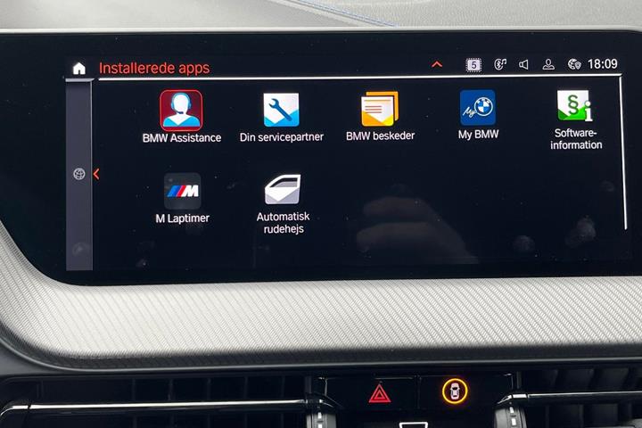 Sort BMW 118i fra 2022